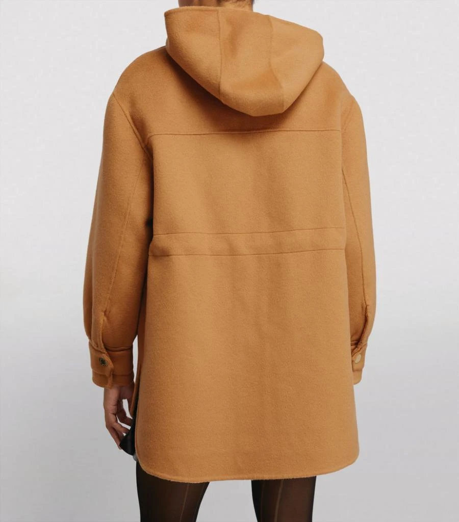 商品Sandro|Wool Hooded Jacket,价格¥2690,第4张图片详细描述