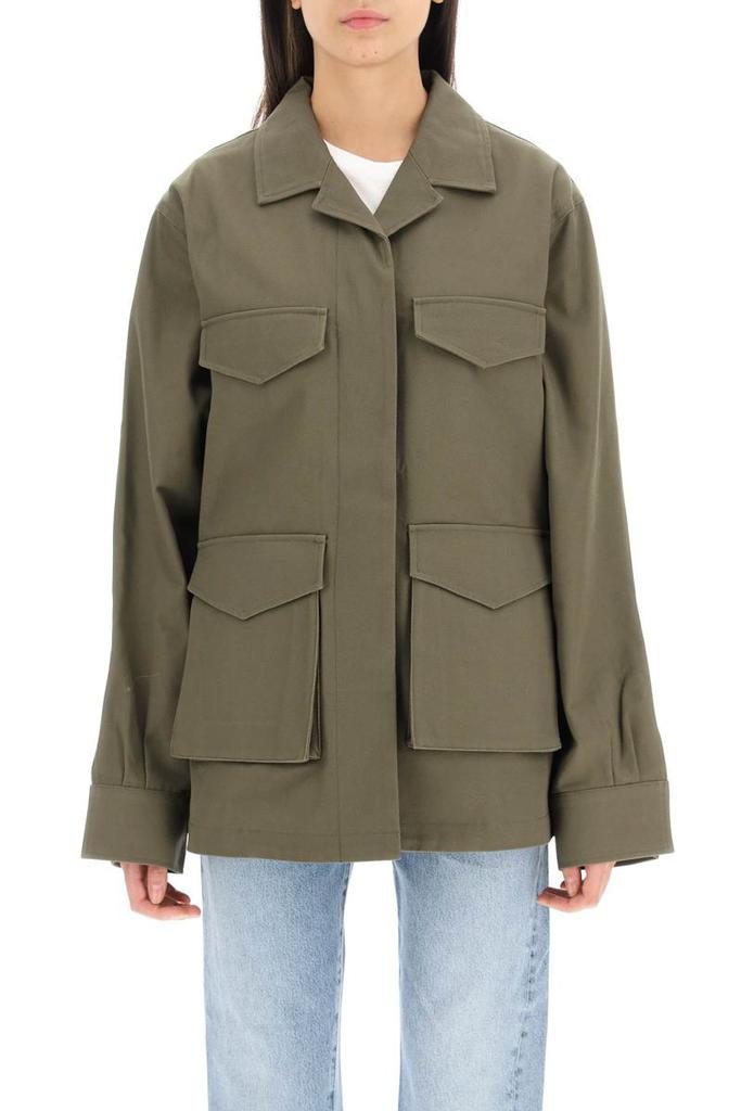 Toteme cotton army jacket商品第2张图片规格展示