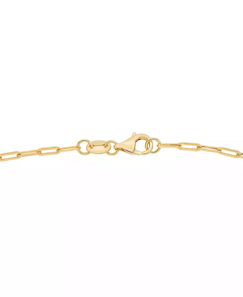 商品Macy's|Paperclip Link 18" Chain Necklace in 14k Gold,价格¥1403,第4张图片详细描述