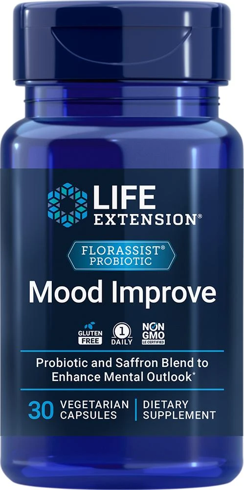 商品Life Extension|Life Extension FLORASSIST® Mood Improve (30 vegetarian capsules),价格¥171,第1张图片