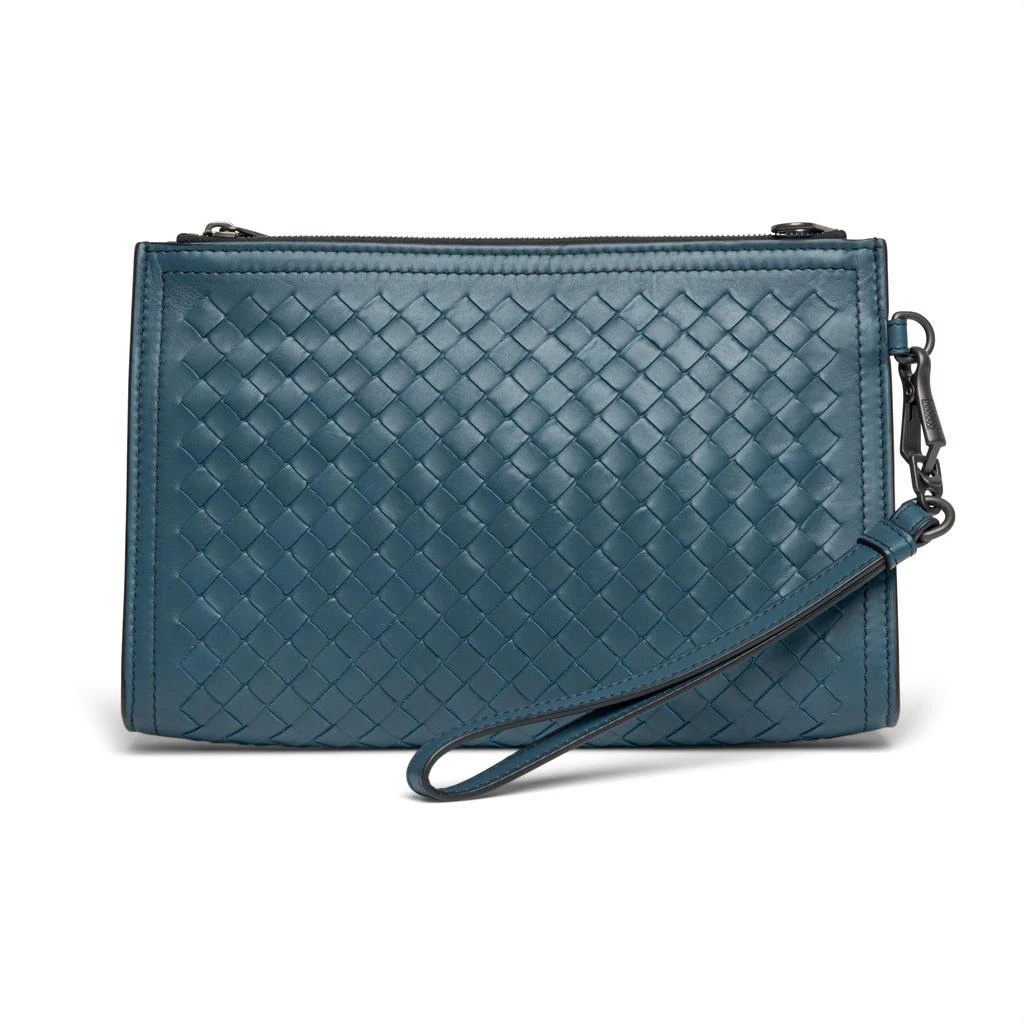 商品Bottega Veneta|Bottega Veneta Intrecciato Leather Wristlet Bag,价格¥3667,第3张图片详细描述