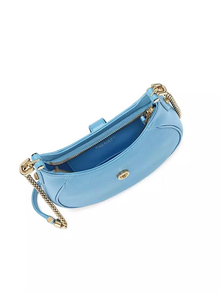商品BVLGARI|Mini Serpenti Leather Hobo Bag,价格¥17761,第3张图片详细描述