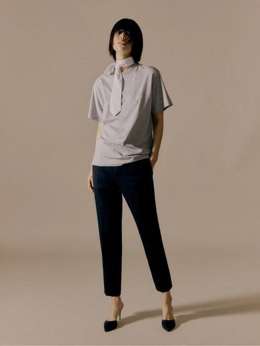 商品HYIIⁿ|Twill Pants Black,价格¥1216,第1张图片