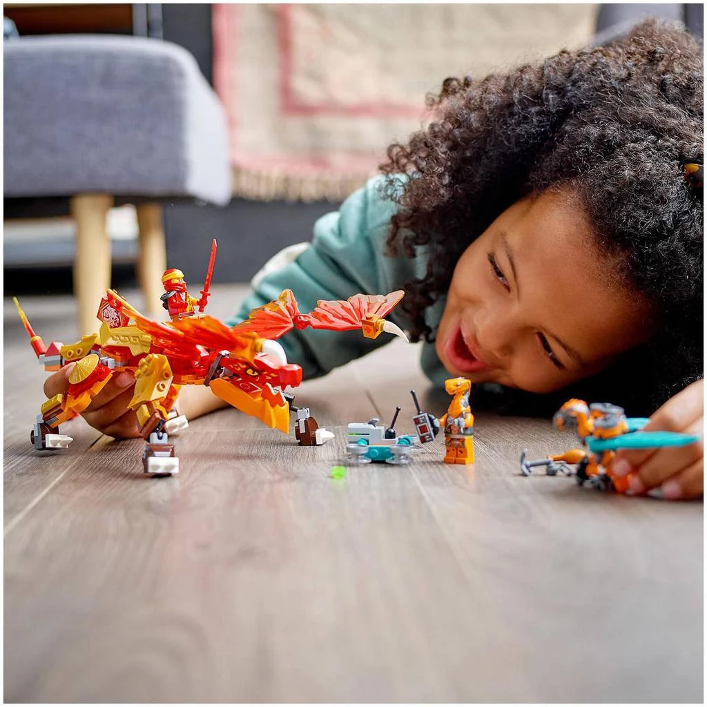 商品The Hut|LEGO NINJAGO: Kais Fire Dragon EVO Toy Figure Set (71762),价格¥250,第3张图片详细描述