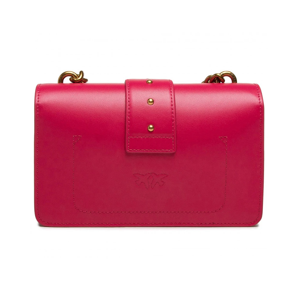 商品PINKO|PINKO 女士粉色单肩包 1P221P-Y6XT-O96,价格¥1087,第1张图片