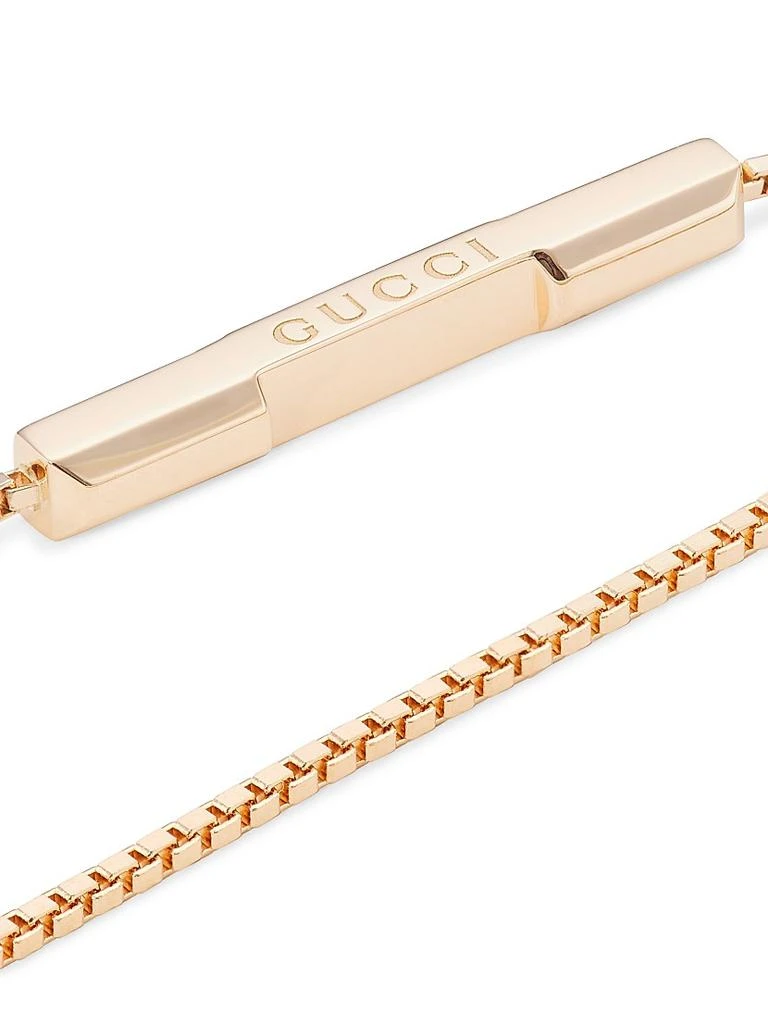 商品Gucci|Link To Love 18K Rose Gold Necklace,价格¥11152,第4张图片详细描述