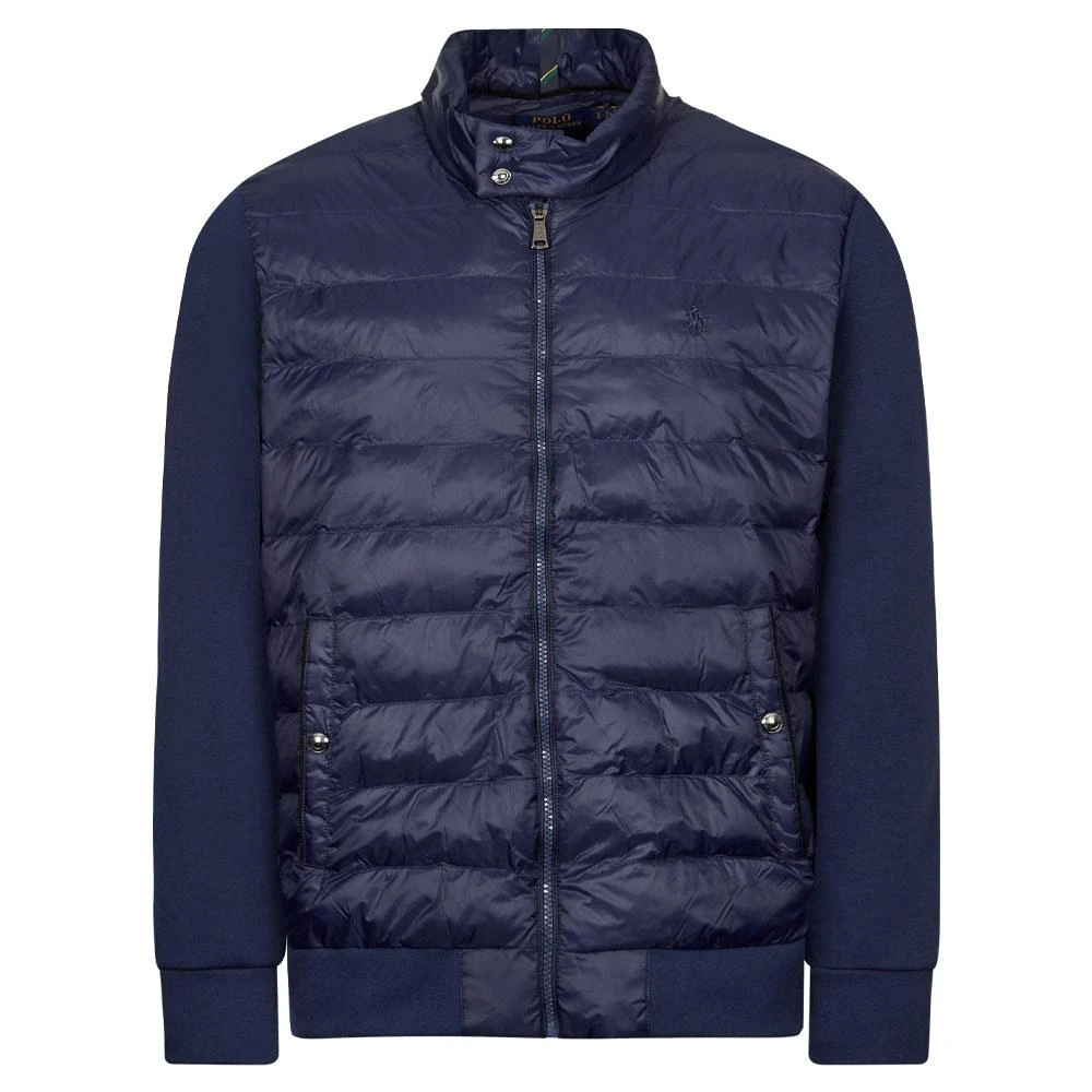 商品Ralph Lauren|Polo Ralph Lauren Double Knit Hybrid Jacket - Navy,价格¥879,第1张图片