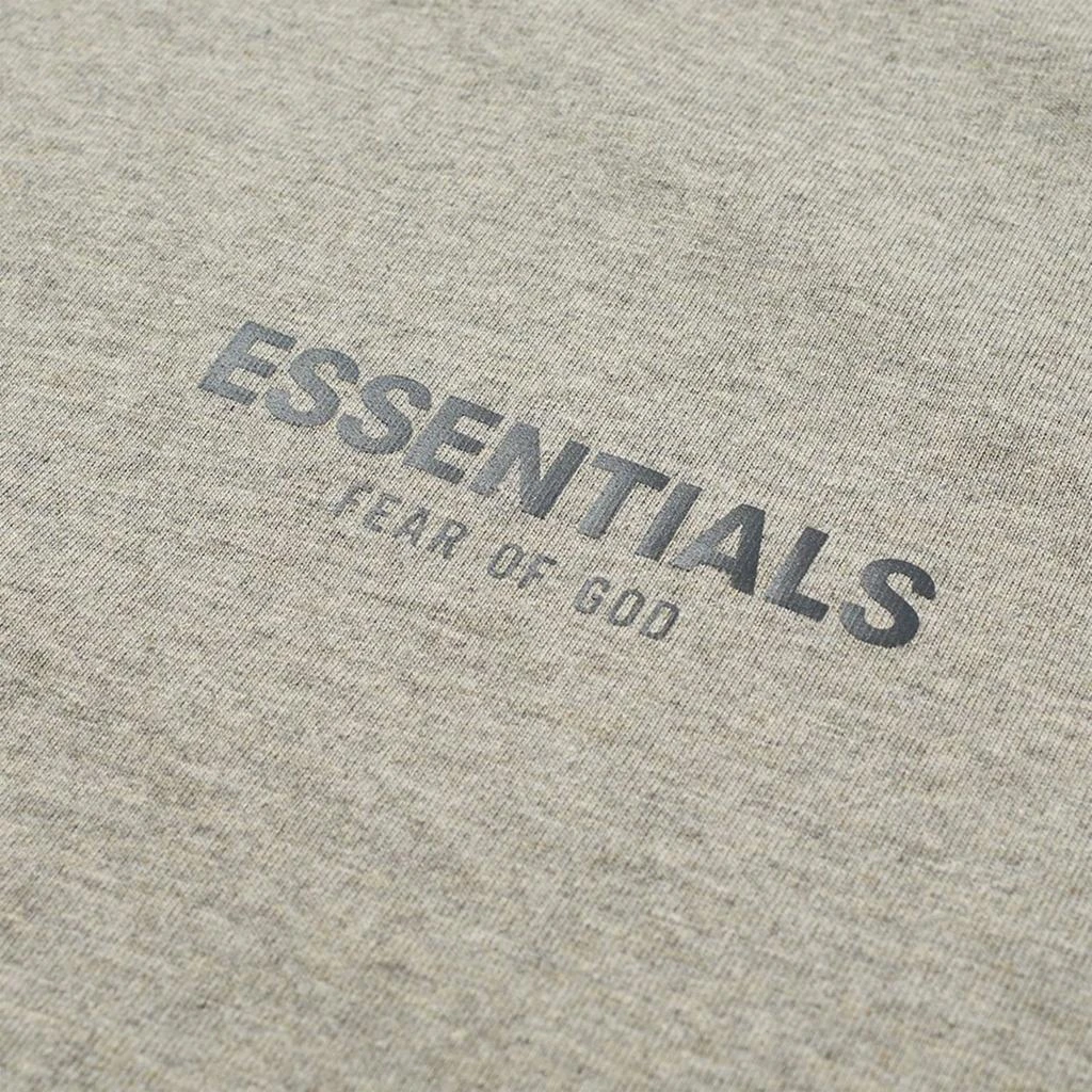 商品Essentials|Fear Of God Essentials Core Collection Dark Heather Oatmeal T-Shirt,价格¥912,第4张图片详细描述