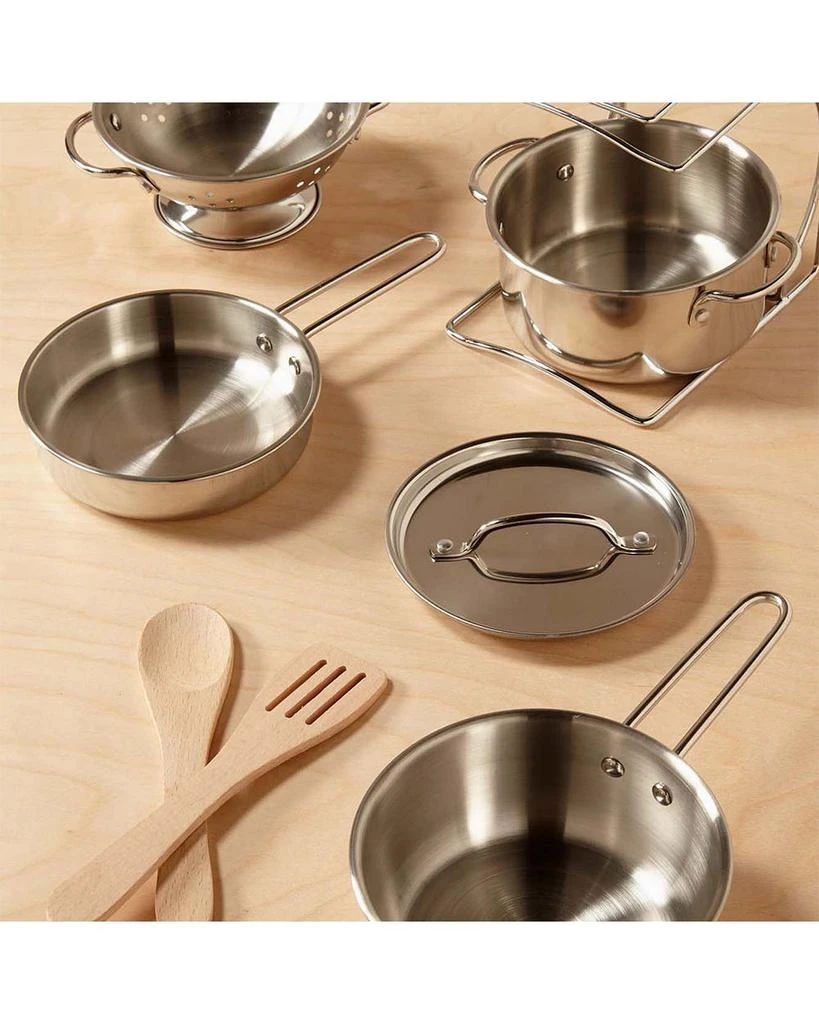 Stainless Steel Pots & Pans Play Set - Ages 3+ 商品