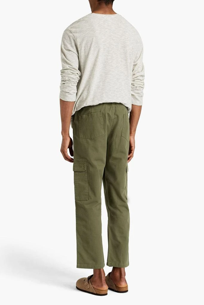 商品FRAME|Cropped cotton-twill cargo pants,价格¥430,第3张图片详细描述