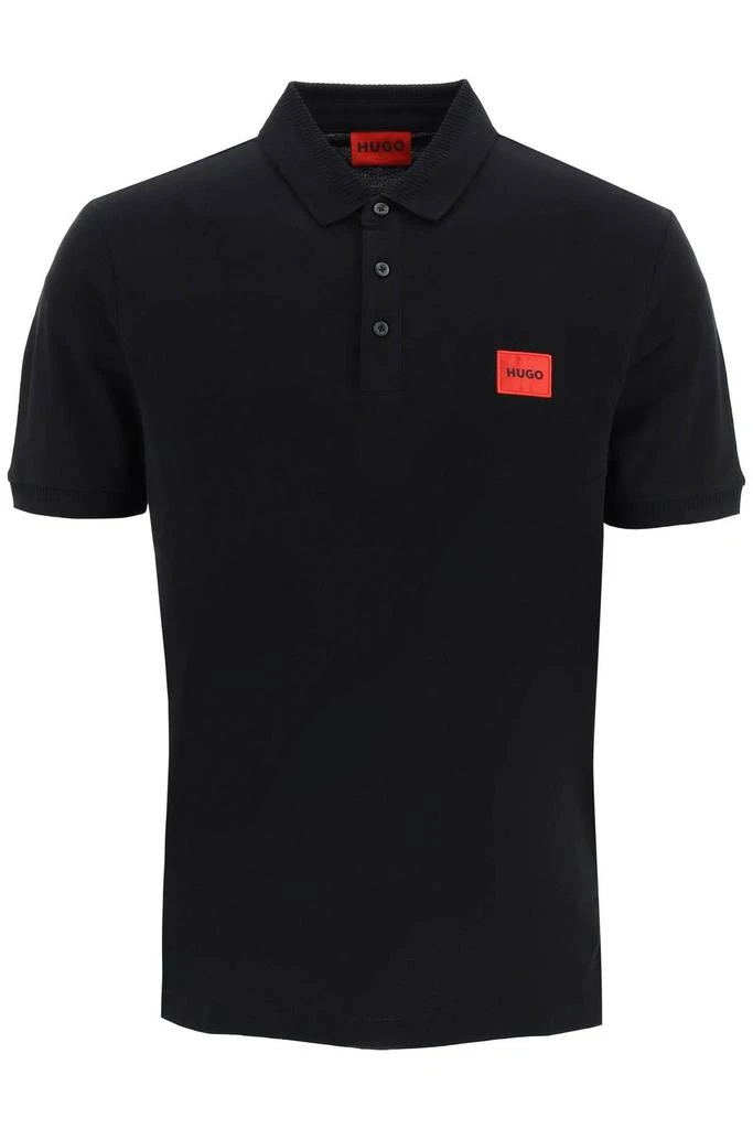 商品Hugo Boss|POLO SHIRT WITH LOGO PATCH,价格¥386,第1张图片