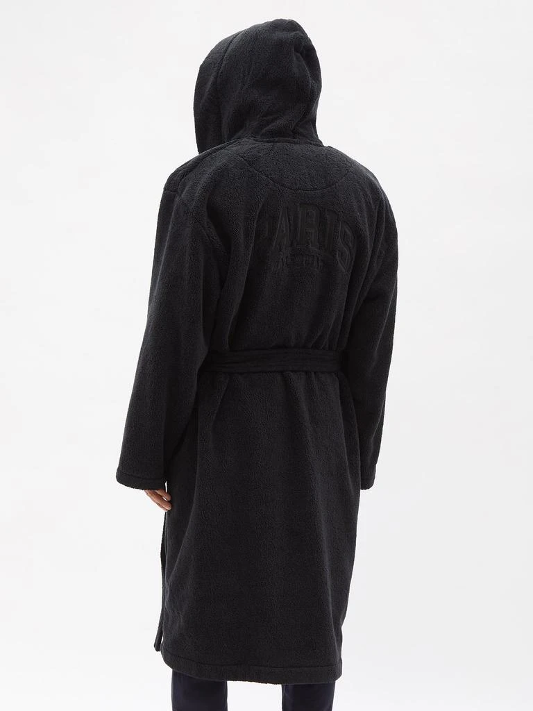 商品Balenciaga|Paris-logo cotton-terry bathrobe,价格¥13844,第2张图片详细描述
