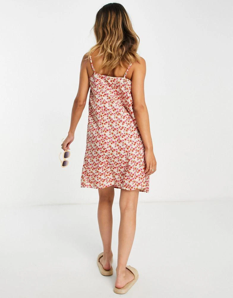 商品VERO MODA|Vero Moda cami mini dress in ombre wash,价格¥104,第2张图片详细描述