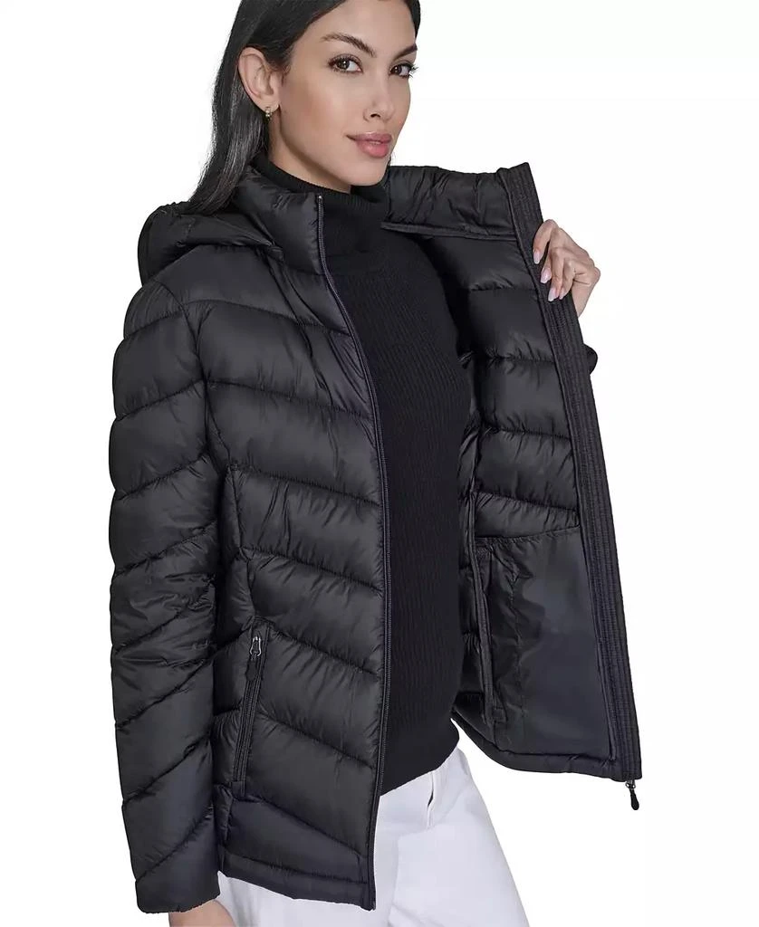 商品Charter Club|Women's Packable Hooded Puffer Coat, Created for Macy's,价格¥318,第3张图片详细描述