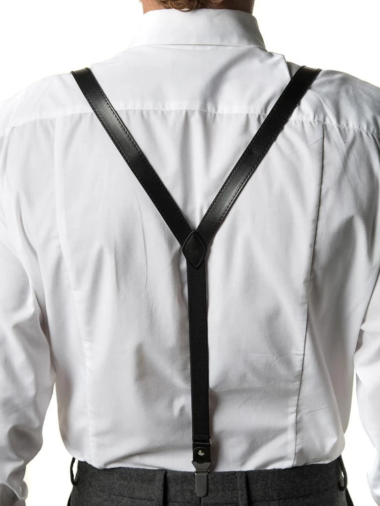 商品Mio Marino|Leather Y-Back Suspenders and Bow Tie Set,价格¥197,第3张图片详细描述