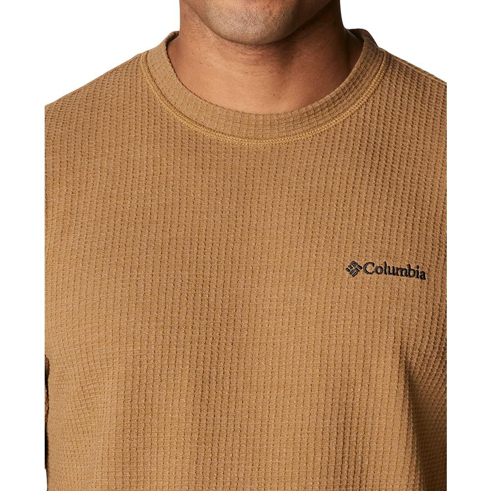 Men's Pine Peak II Waffle-Knit Long Sleeve T-Shirt商品第4张图片规格展示