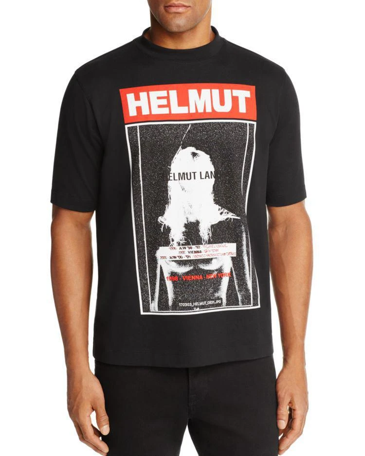 商品Helmut Lang|Hans Tall Crewneck Short Sleeve Tee,价格¥1130,第1张图片