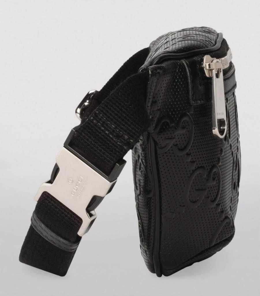 商品Gucci|Leather Embossed Belt Bag,价格¥8520,第4张图片详细描述