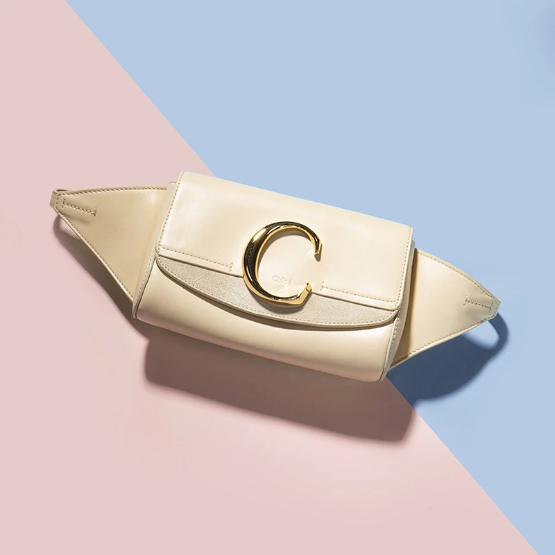 Chloe' 蔻依 米色女士腰包 C19US195-A37-290 商品