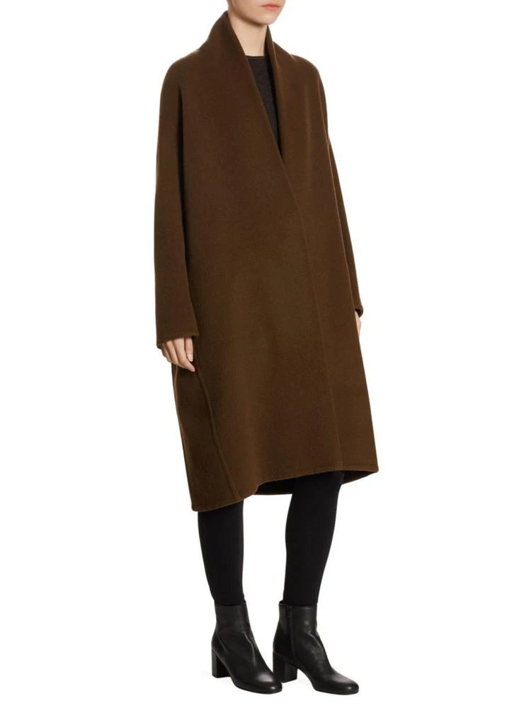 商品Vince|Wool-Blend V-Neck Coat,价格¥1564,第3张图片详细描述