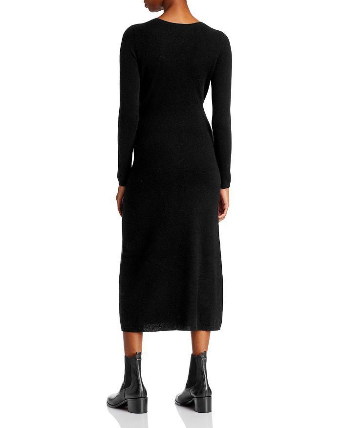 Tie Waist Cashmere Midi Dress - 100% Exclusive商品第2张图片规格展示