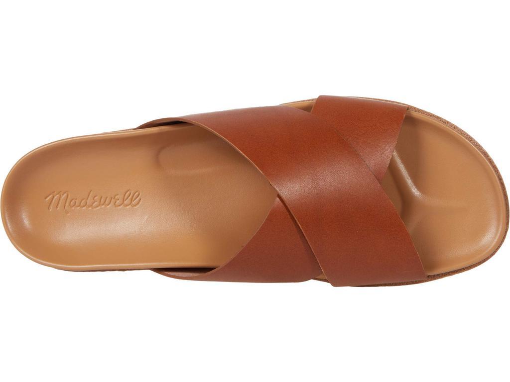 商品Madewell|The Dayna Lugsole Slide Sandal in Leather,价格¥414-¥431,第4张图片详细描述