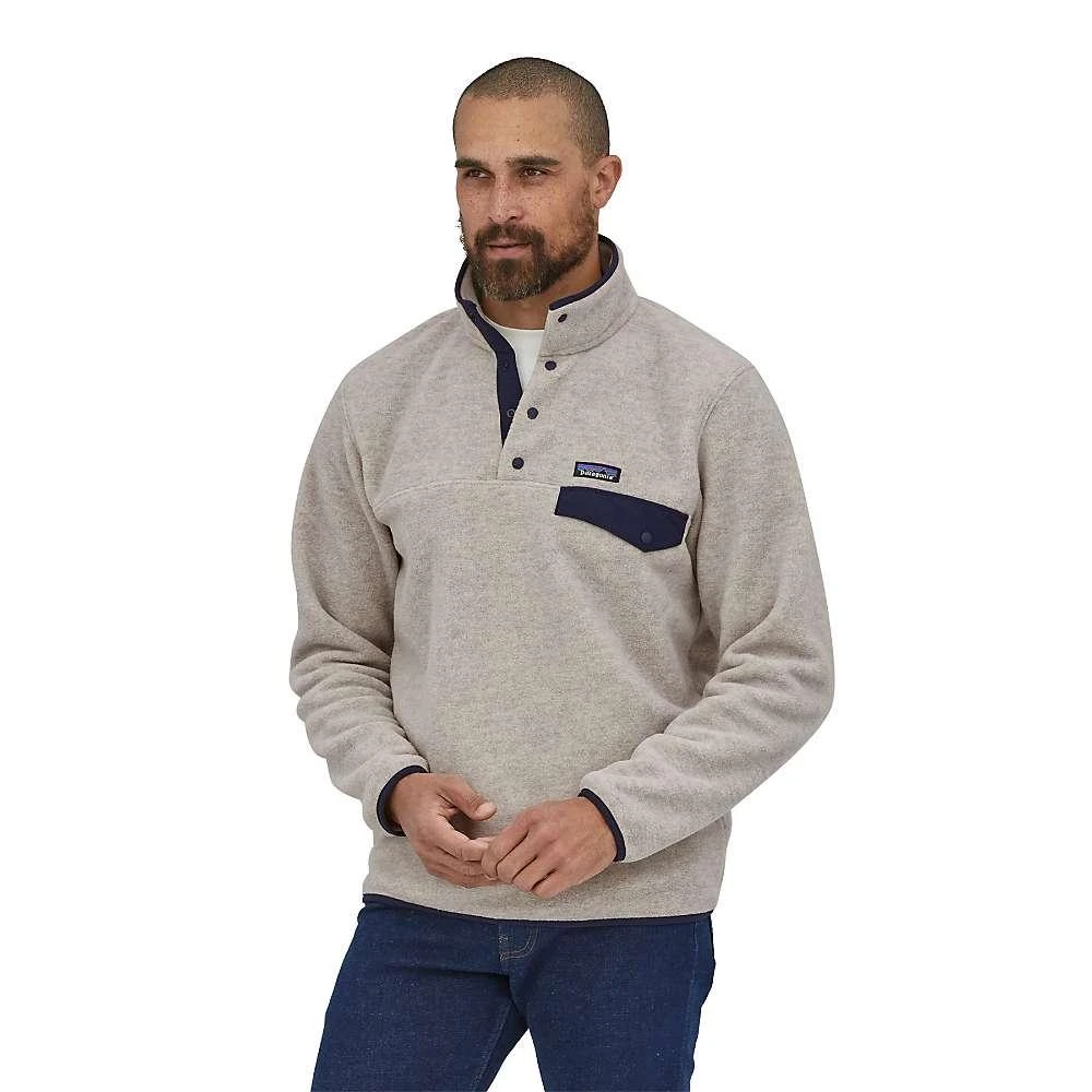 商品Patagonia|Patagonia Men's Lightweight Synchilla Snap-T Pullover,价格¥1135,第4张图片详细描述