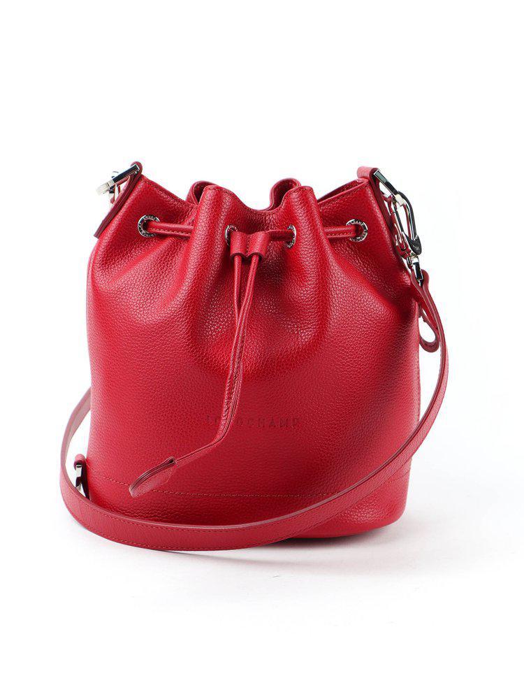 商品Longchamp|Longchamp Le Foulonné Small Bucket Bag,价格¥2431,第1张图片