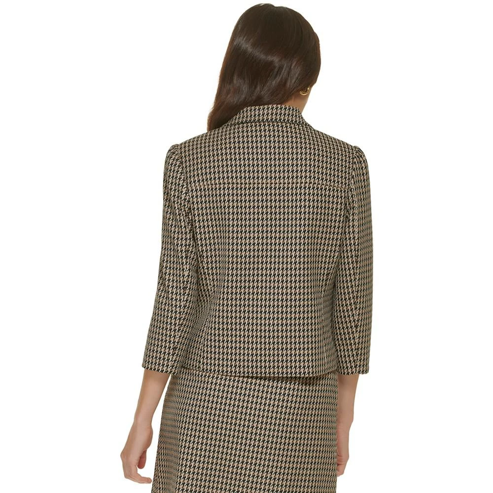 商品Tommy Hilfiger|Women's Houndstooth Button-Front Blazer,价格¥228,第2张图片详细描述