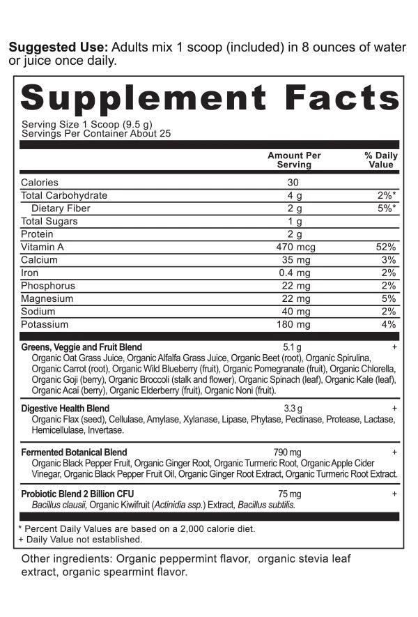 商品Ancient Nutrition|有机蔬果粉,价格¥338,第2张图片详细描述