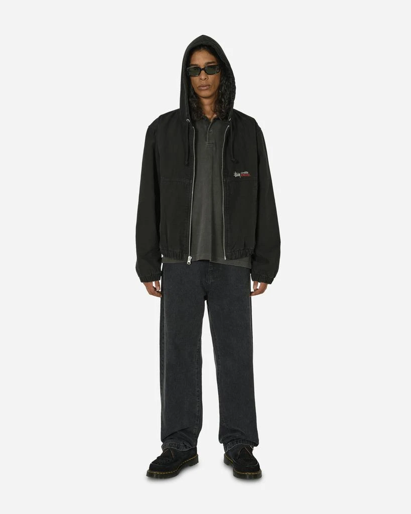 商品STUSSY|Canvas Insulated Work Jacket Black,价格¥1478,第4张图片详细描述