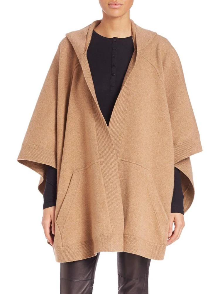 商品Burberry|羊毛混纺连帽斗篷,价格¥11799,第1张图片