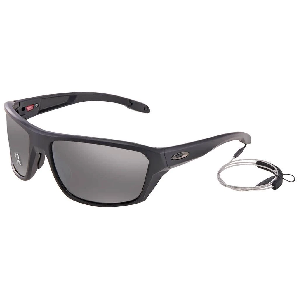 商品Oakley|Split Shot Prizm Dark Grey Polarized Rectangular Men's Sunglasses OO9416 941624 64,价格¥1103,第1张图片