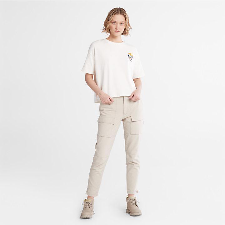 商品Timberland|TimberFresh™ Graphic T-Shirt for Women in White,价格¥369,第5张图片详细描述