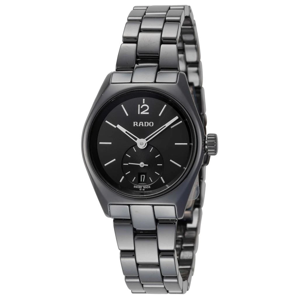 商品Rado|雷达卡门系列 女士石英手表 高科技陶瓷 R27084152,价格¥6117,第1张图片
