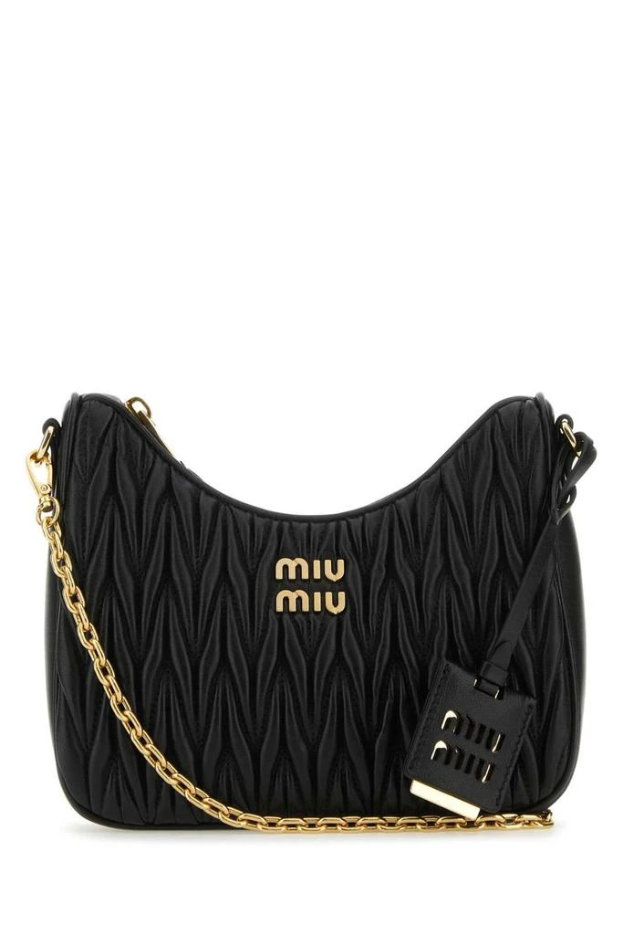 商品Miu Miu|Miu Miu Matelassé Zipped Shoulder Bag,价格¥13586,第1张图片