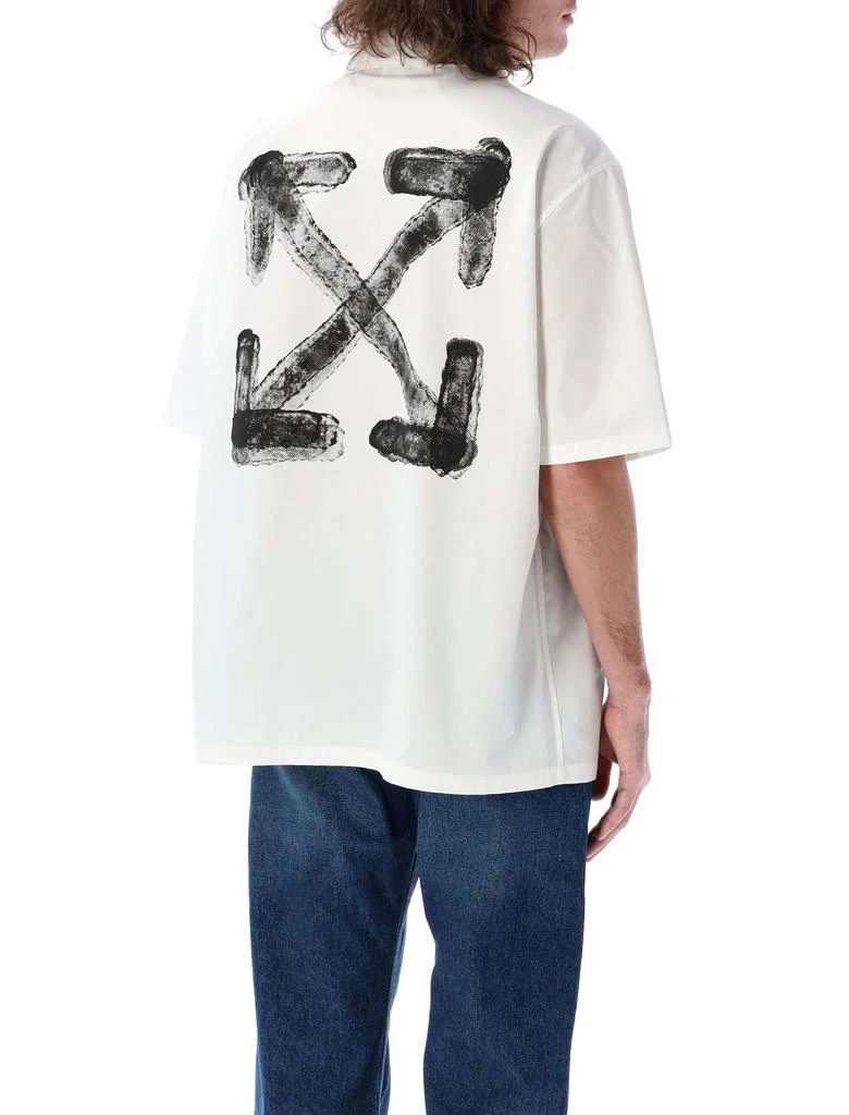 商品Off-White|WHITE SHIRT IN COTTON WITH LOGO,价格¥3406,第2张图片详细描述