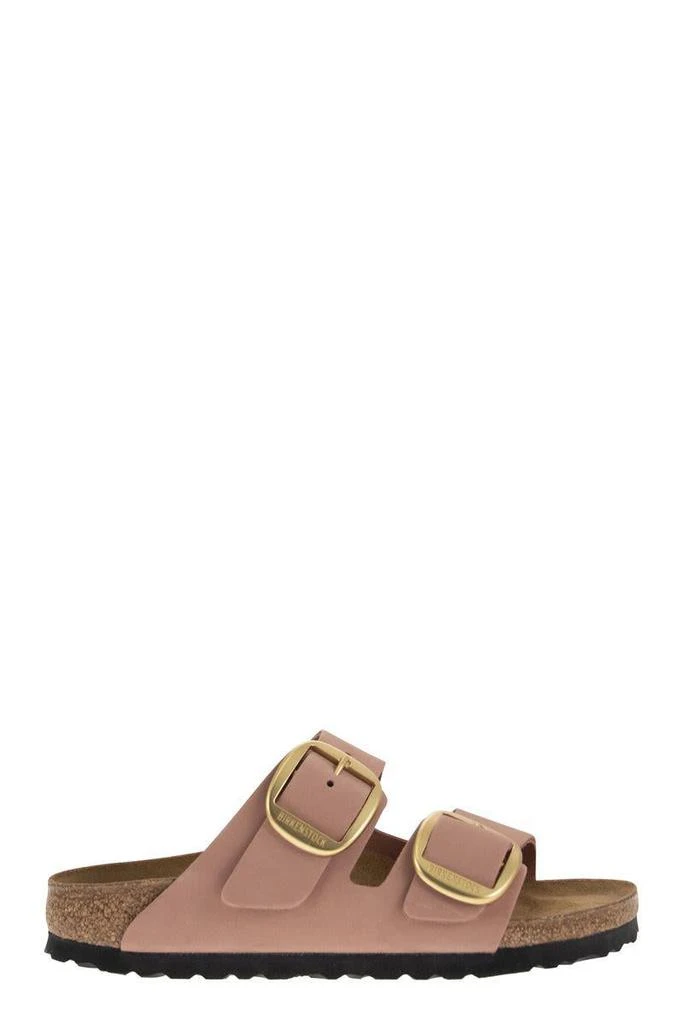 商品Birkenstock|BIRKENSTOCK ARIZONA - Leather slipper with large buckle,价格¥1068,第1张图片