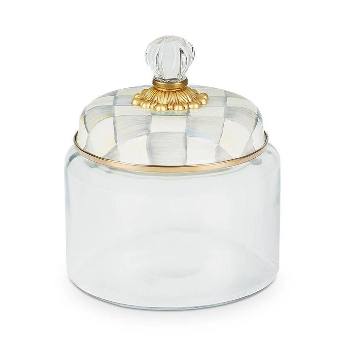 商品MacKenzie-Childs|Sterling Check Kitchen Canister, Small,价格¥667,第1张图片