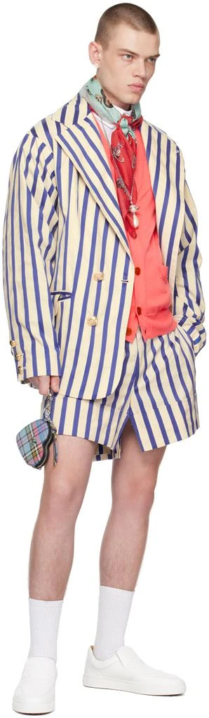 商品Vivienne Westwood|Off-White Summer Wittgenstein Blazer,价格¥4187,第5张图片详细描述