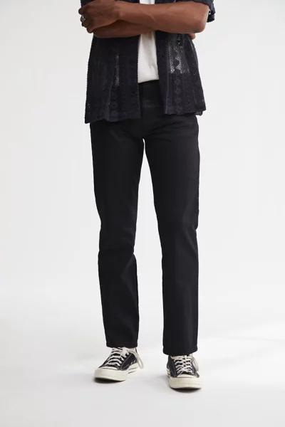 BDG '90s Slim Fit Jean – Waxed Coated Black商品第1张图片规格展示