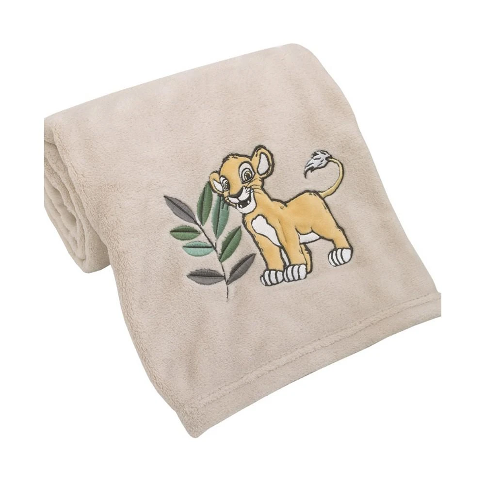 商品Disney|Lion King Leader of The Pack Super Soft Baby Blanket with Simba Applique,价格¥242,第1张图片