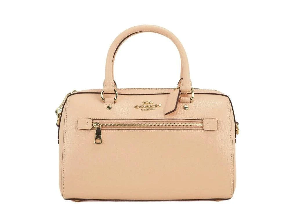 商品Coach|COACH (79946) Rowan Faded Blush Medium Satchel Crossbody Bag,价格¥1943,第1张图片