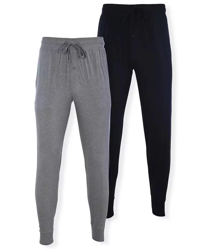 商品Hanes|Men's Big and Tall Knit Joggers, Pack of 2,价格¥225,第1张图片