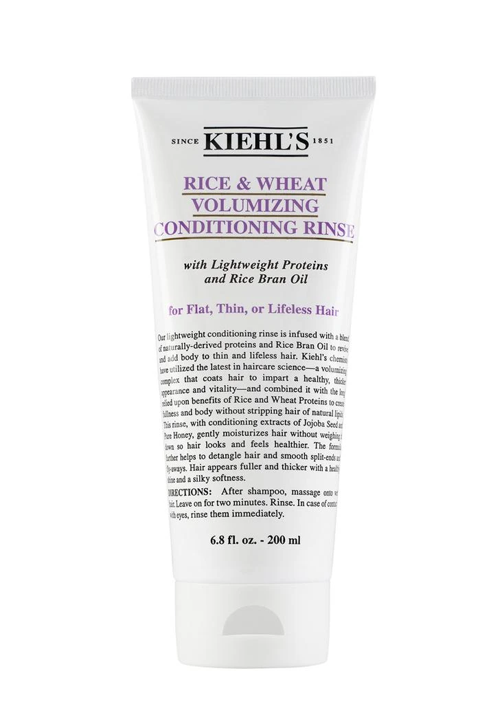 商品Kiehl's|Rice and Wheat Volumizing Conditioning Rinse 200ml,价格¥229,第1张图片