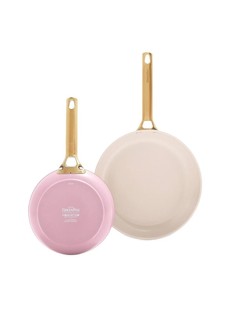 商品Greenpan|Reserve Blush 2-Piece 8-Inch & 10-Inch Ceramic Nonstick Fry Pan Set,价格¥1082,第2张图片详细描述