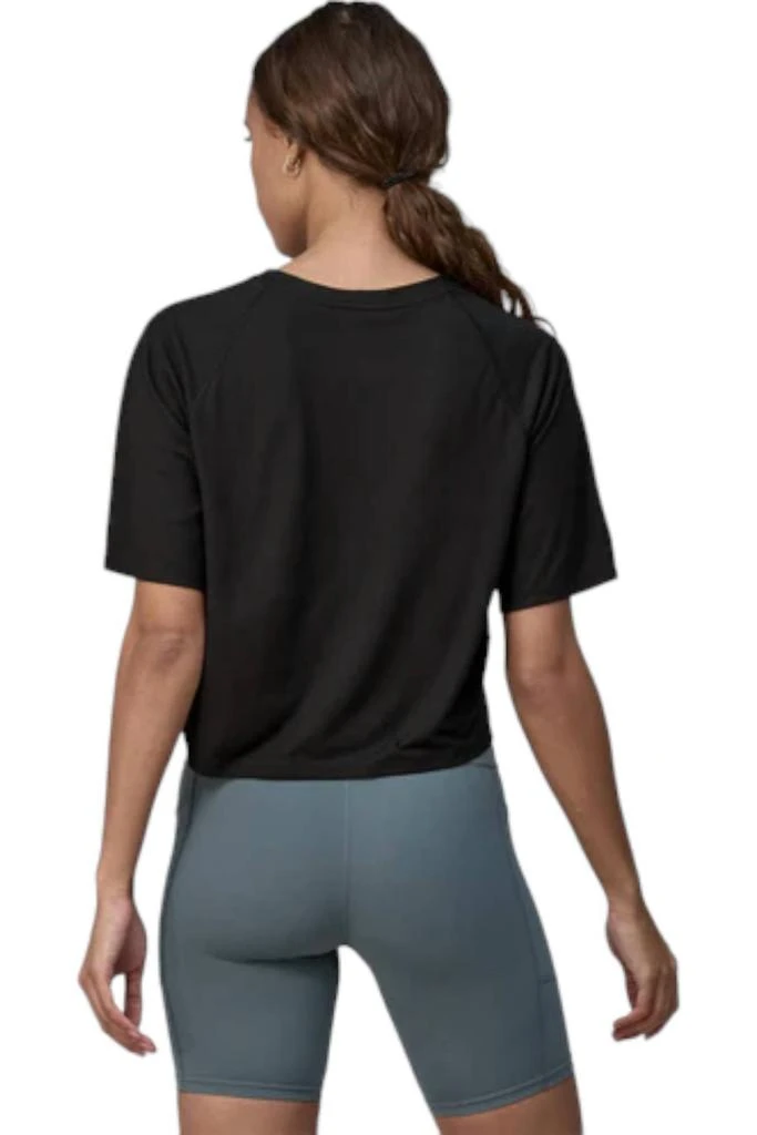商品Patagonia|Cap Cool Trail Cropped Shirt In Black,价格¥351,第2张图片详细描述