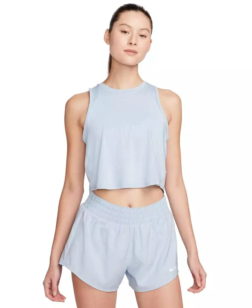 商品NIKE|Women's Solid One Classic Dri-FIT Cropped Tank Top,价格¥171,第1张图片