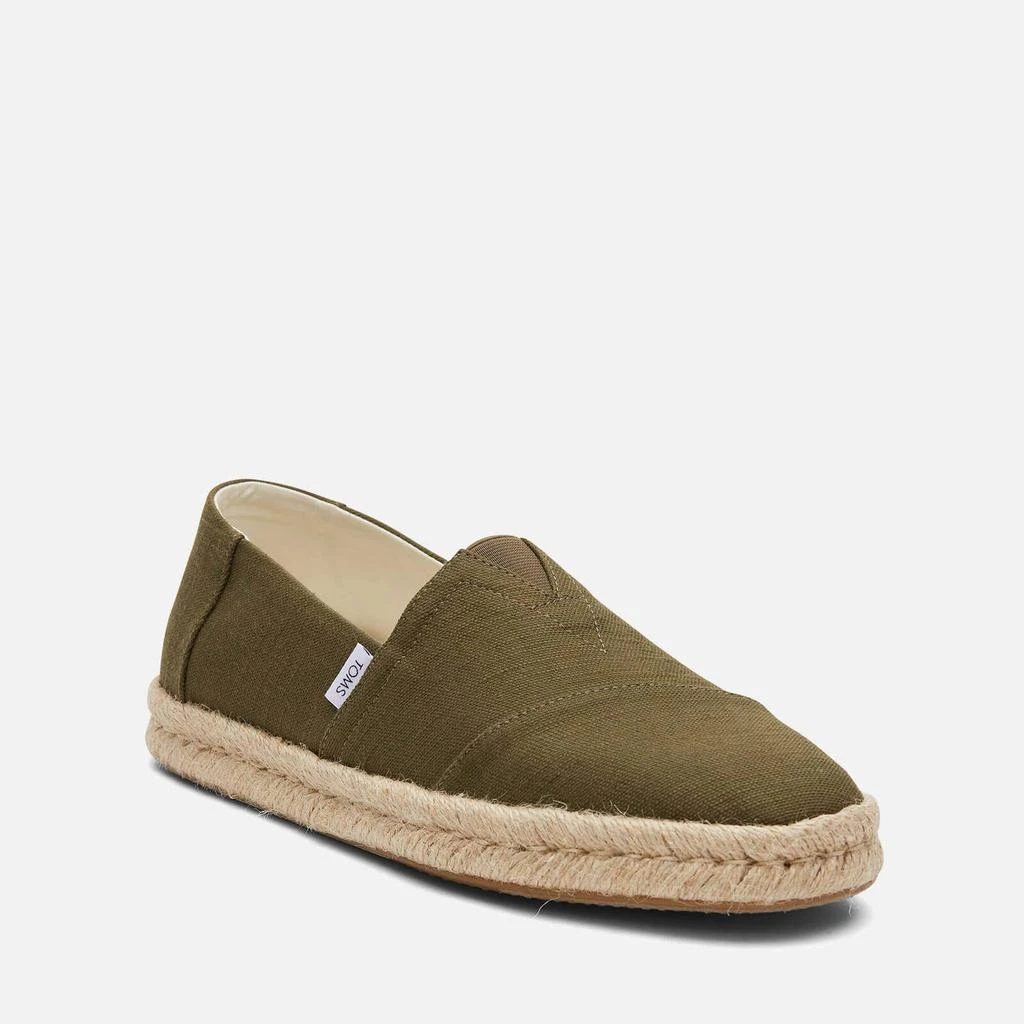 商品TOMS|TOMS Men's Alpargata Rope 2.0 Canvas Espadrilles,价格¥428,第2张图片详细描述