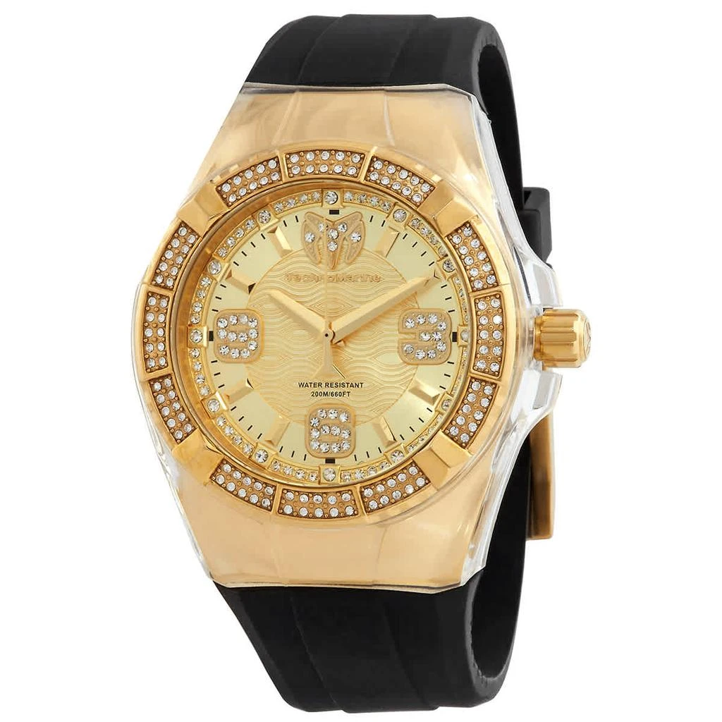 商品TechnoMarine|Technomarine Cruise Quartz Gold Dial Mens Watch TM-121093,价格¥695,第1张图片
